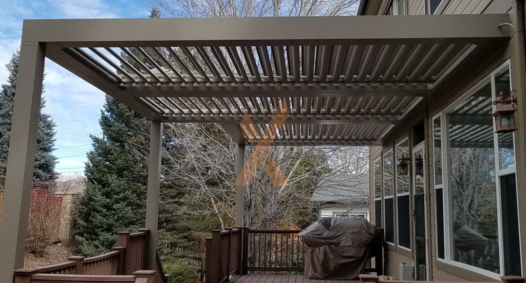 Covered pergola in Lakewood by StruXure Denver