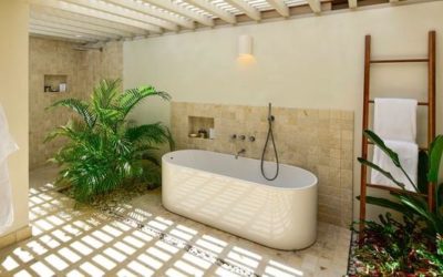 Refresh Yourself with an Outdoor Bath or Shower