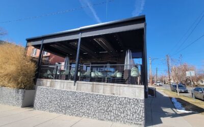 Double Your Seating Under a Louvered Patio Cover