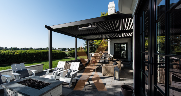 Cleaning your Outdoor Louvered Pergola