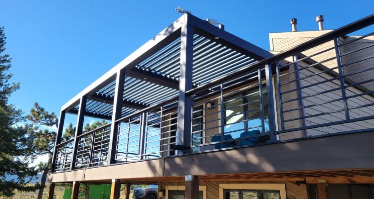 Residential Pergola, Old Post Office Rd., Boulder, CO 80302