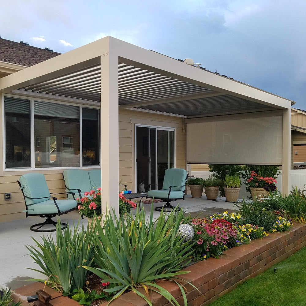 StruXure Pergola installed in Colorado